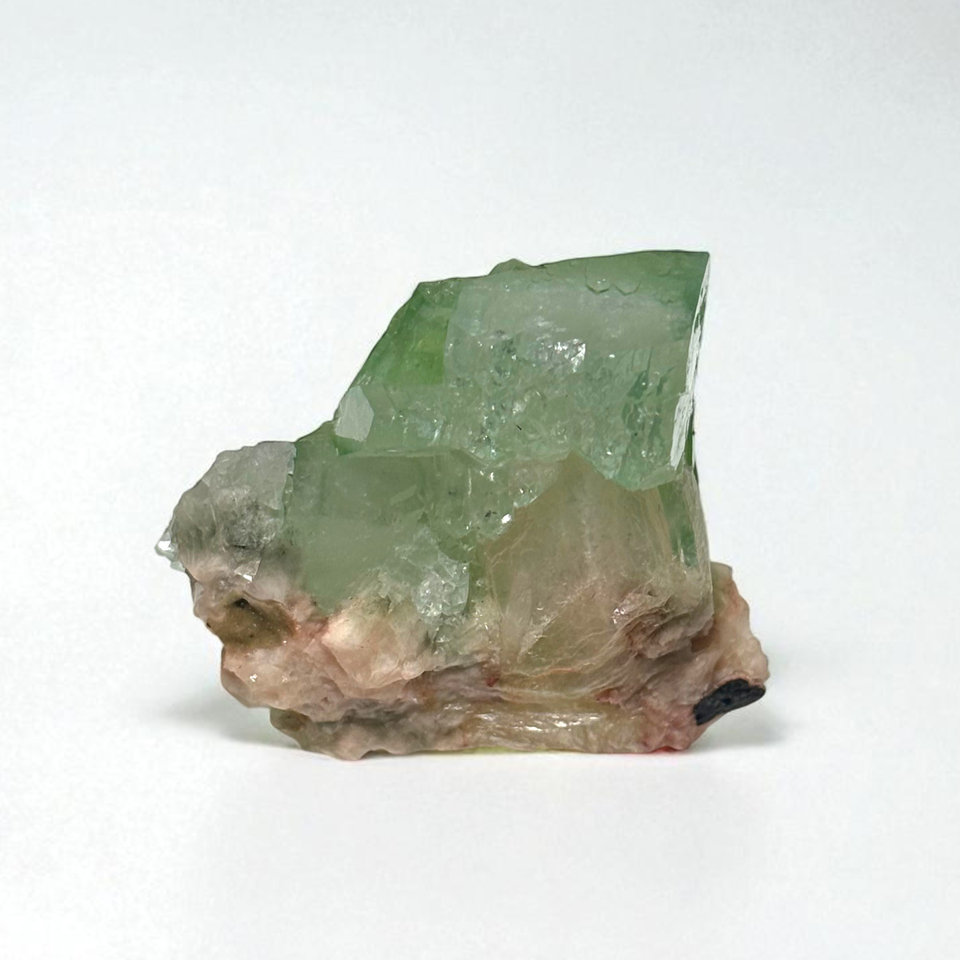 Green Apophyllite specimen, view 1 of 3