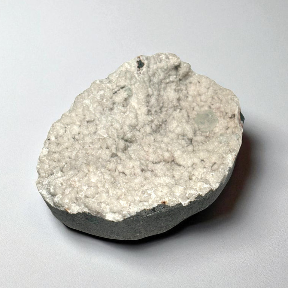 Chalcedony Quartz Druze specimen, view 1 of 3