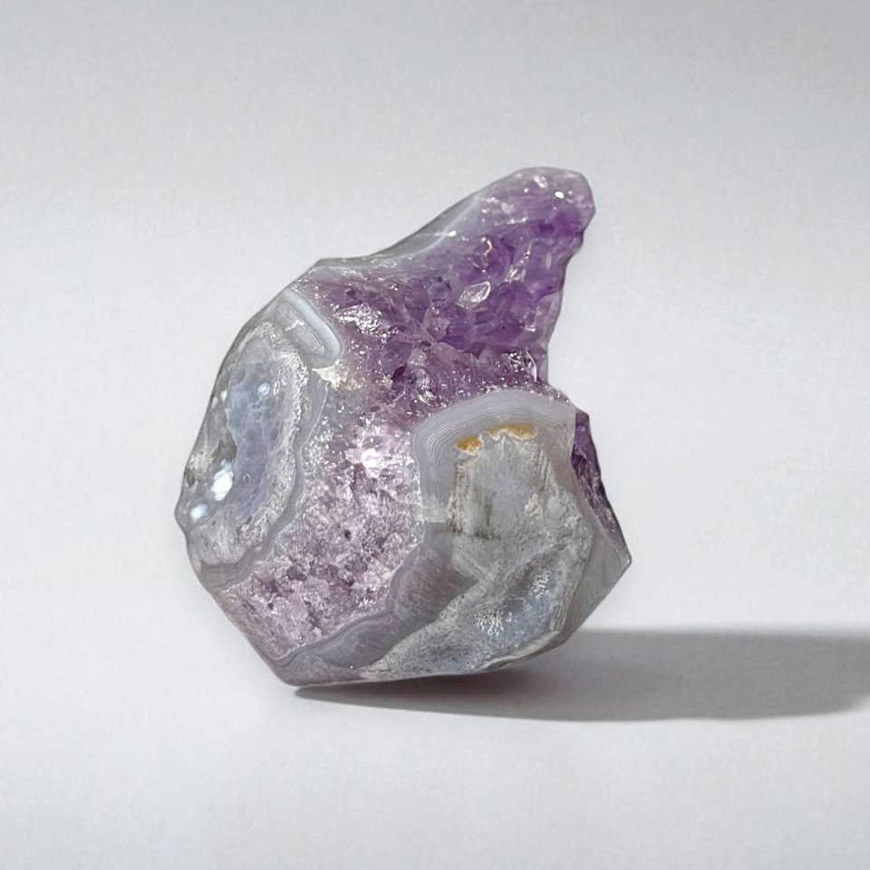 Amethyst specimen, view 1 of 3