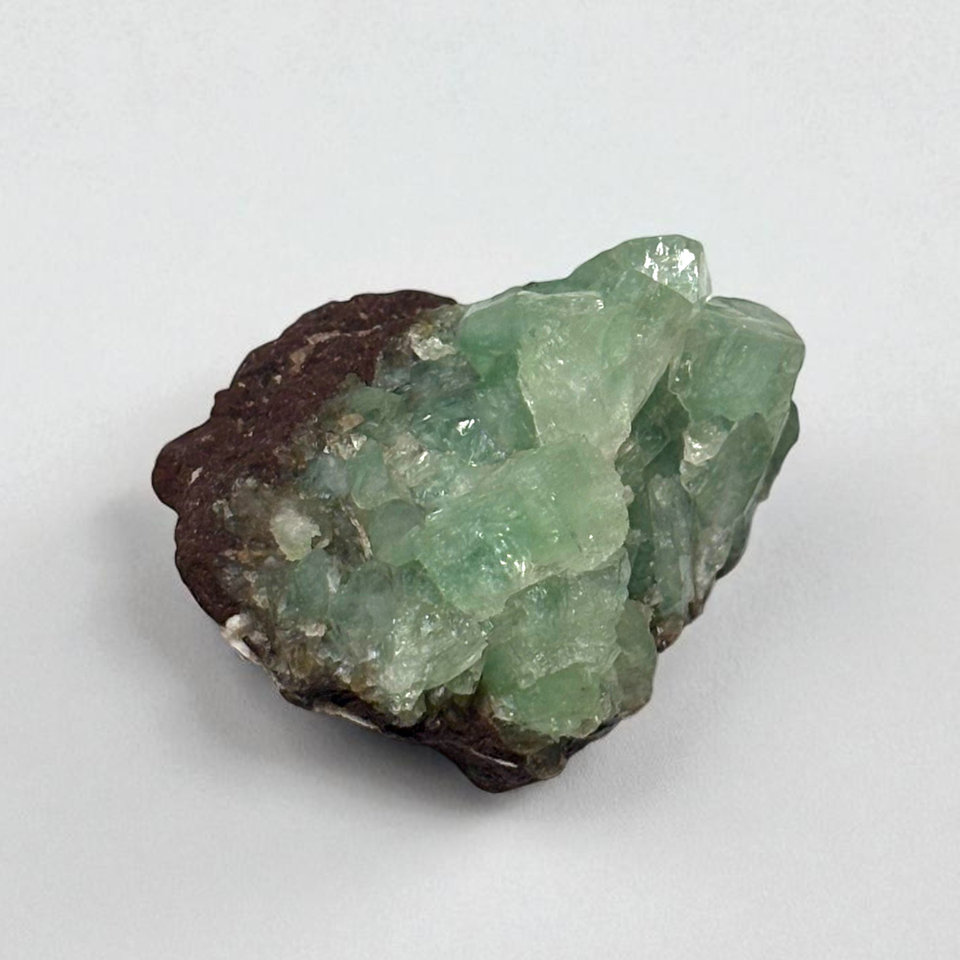 Green Apophyllite specimen, view 1 of 3